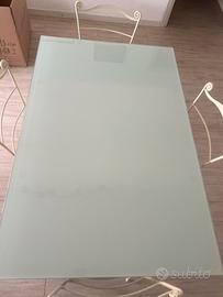 tavolo allungabile in ferro battuto 