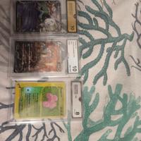 Lotto carte Pokémon gradate 