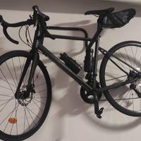 Bici da corsa TRIBAN RC 500 nera Taglia M