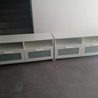 Coppia Mobiletti salotto porta Tv
