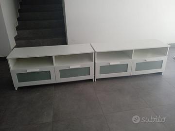 Coppia Mobiletti salotto porta Tv