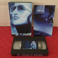 Vhs Stereo Mina in Studio Originale Nuova