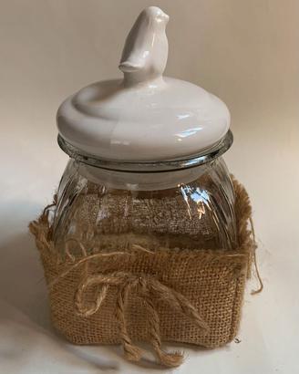 Contenitore in vetro ceramico nordico