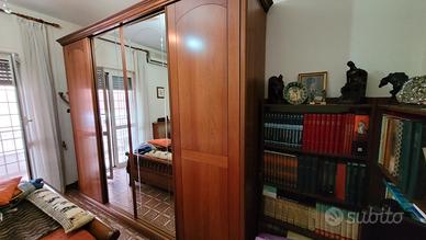 camera da letto in noce