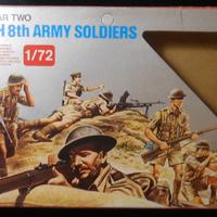 2 SET SOLDATINI ESCI 2°GM SCALA 1/72