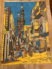 Papiro Egiziano - Antico Mercato del Cairo