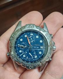 Orologio Citizen WR 100 alarm chronograph 