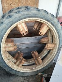 Coppia di Ruote per trattore o carro botte