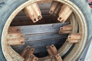 Coppia di Ruote per trattore o carro botte