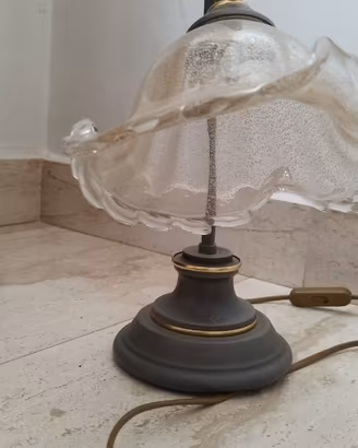 lampada da tavolo  dal fascino vintage retrò, idea