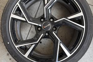 Cerchi in lega golf 8 con gomme