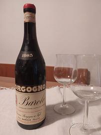 Bottiglia Barolo Borgogna