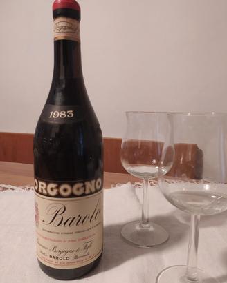 Bottiglia Barolo Borgogna