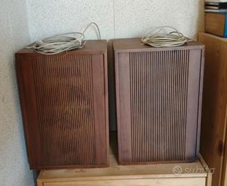 Casse audio in legno