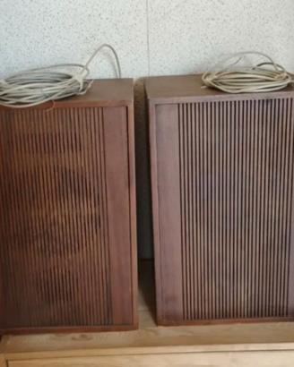 Casse audio in legno