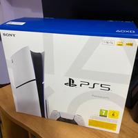 PS5 1TB slim con disco con scatola e GARANZIA