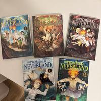 Manga The Promised Neverland Volumi 1-5