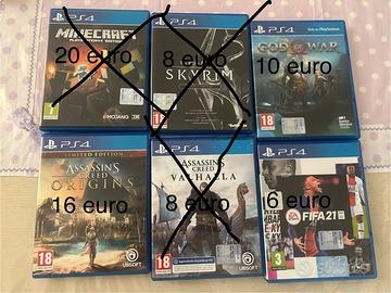 Giochi ps4