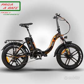 Fat Bike Elettrica Pieghevole 20”