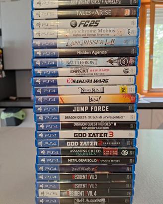 Giochi ps4 e ps5 alcuni sigillati LEGGI DESCRIZ.