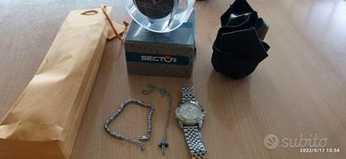 Kit orologio bracciale collana originale