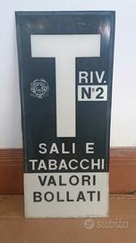 insegna pannello vintage tabacchi
