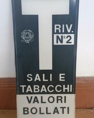 insegna pannello vintage tabacchi