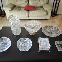 vaso portacenere cristallo