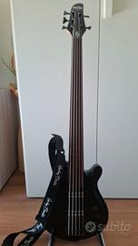 Basso elettrico Fretless 5 corde