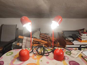 coppia di lampade da tavolo 