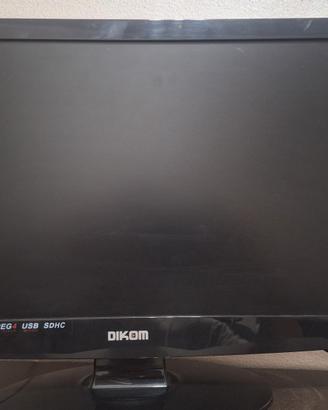 tv lcd con lettore dvd/usb incorporato