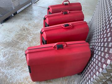 Set di 4 valigie Samsonite originali – prezzo trat