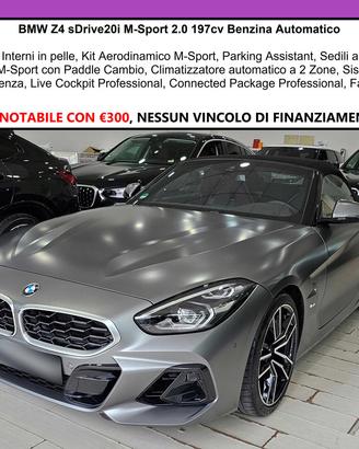 BMW Z4 20i M-Sport C19" Pelle Navi Paddle MSport 