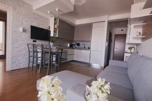 Attico bilocale moderno con terrazzo - ROMA