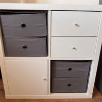 scaffale KALLAX "cubi" - con accessori