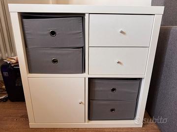 scaffale KALLAX "cubi" - con accessori