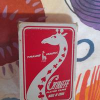 Mazzo di carte vintage - Giraffe