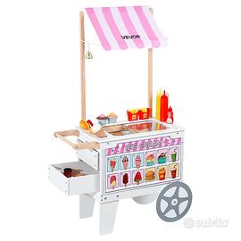 Carretto dei Gelati per Bambini con Accessori