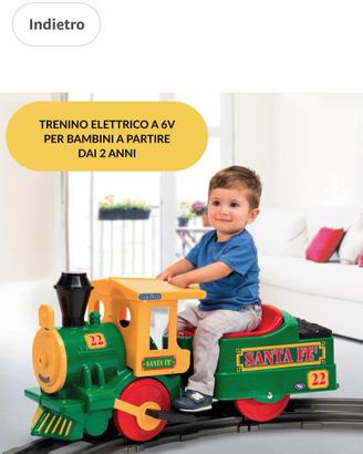 Trenino sante fe bambini per natale