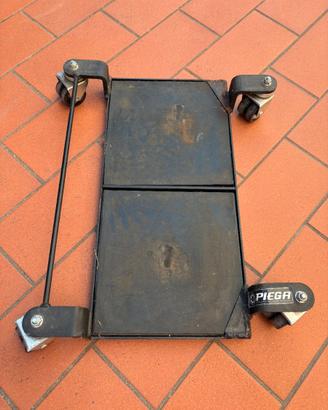Carrello sposta moto rinforzato