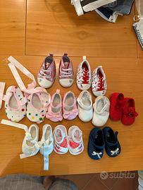 Scarpe neonata numeri da 16 fijo a 19
