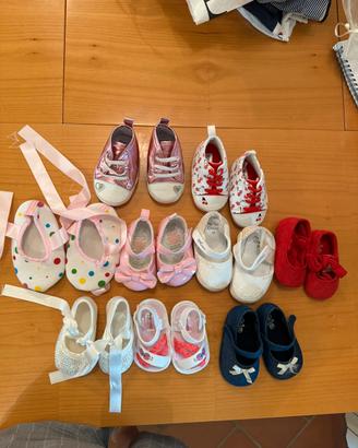 Scarpe neonata numeri da 16 fijo a 19