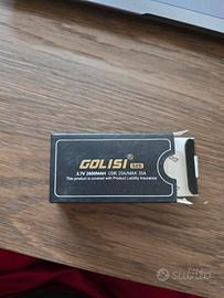 Set Batterie Golisi Pro Series 2600 Mah 3.7v 25A