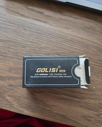 Set Batterie Golisi Pro Series 2600 Mah 3.7v 25A