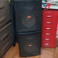 altoparlanti passivi più amplificatore