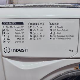 lavatrice Indesit 7 kg