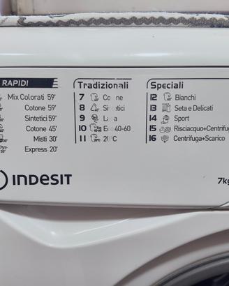 lavatrice Indesit 7 kg