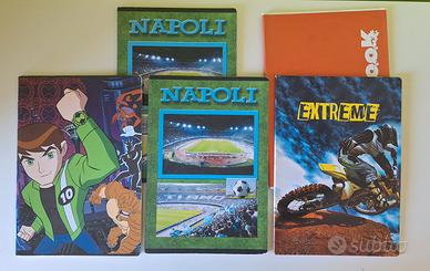 5 quadernoni a righe per 3 elementare