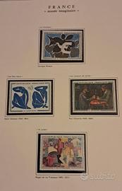francobolli France "musèe imaginaire" 1961