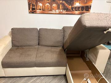 Divano letto contenitore